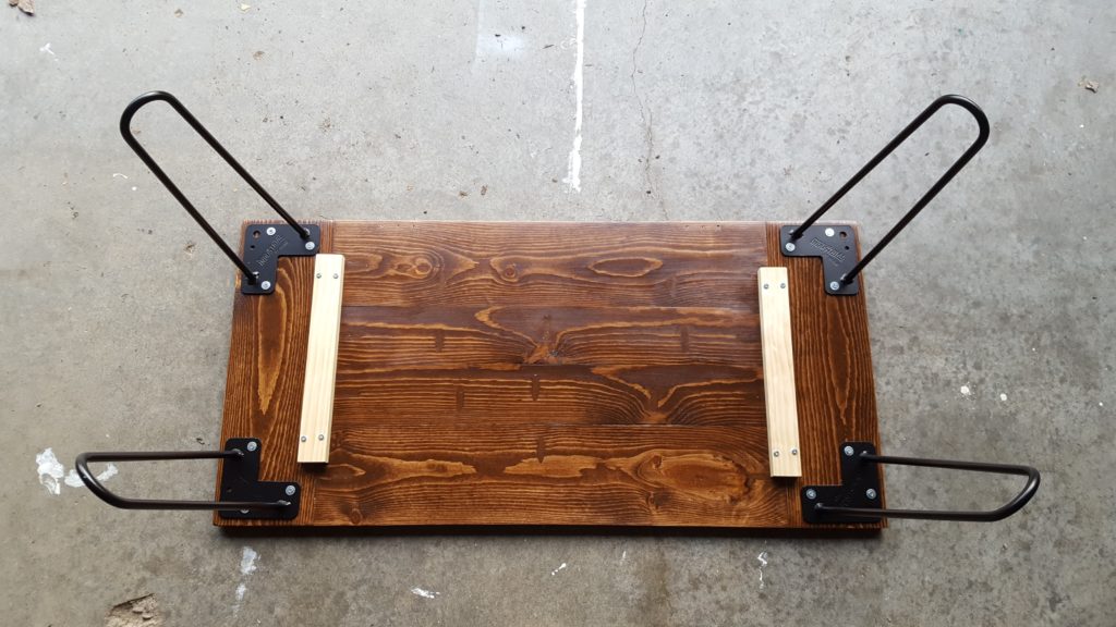 DIY Industrial Rustic Coffee Table